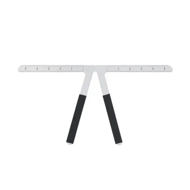 Stainless Steel Microblading Ruler – Eyebrow Tattoo Stencil