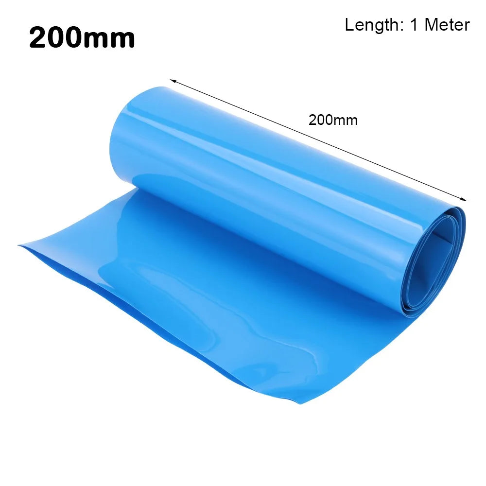 PVC Heat Shrink Tube 1M – 18650 Battery Wrap 70–200mm