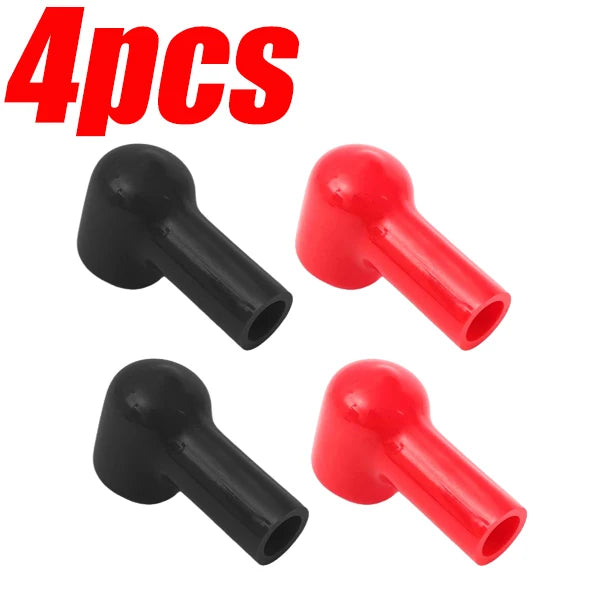 PVC Battery Terminal Insulation Cover Caps – Car & Motorcycle
