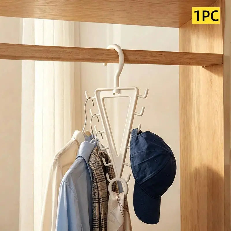 V-Shape 12-Hook Hanger Organizer | Closet Space Saver