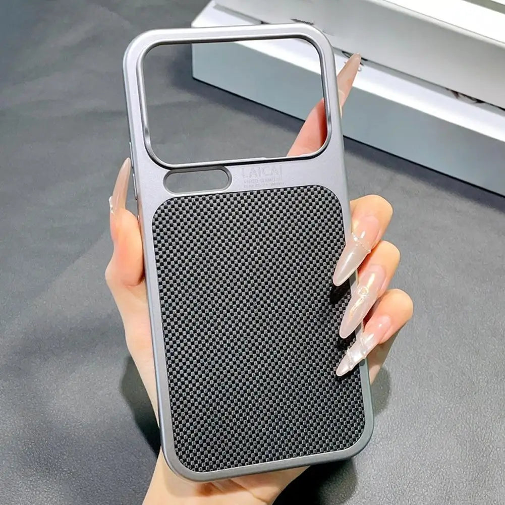 Xiaomi 17 Pro Max / 17 Pro Slim Leather Case – 3D Stripe Cover