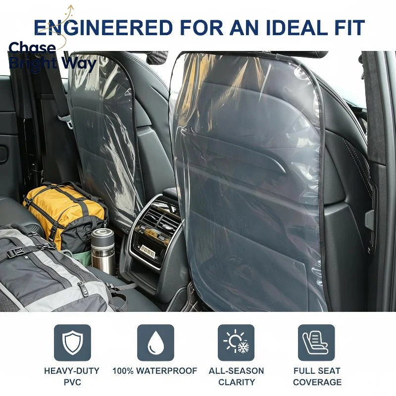 Transparent Car Seat Back Protector – Kick Mat Kids & Pets
