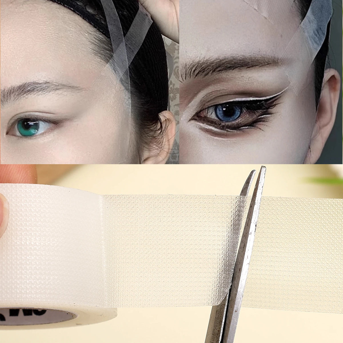 Breathable PE Double Eyelid Tape – 8M Transparent Lift Tool