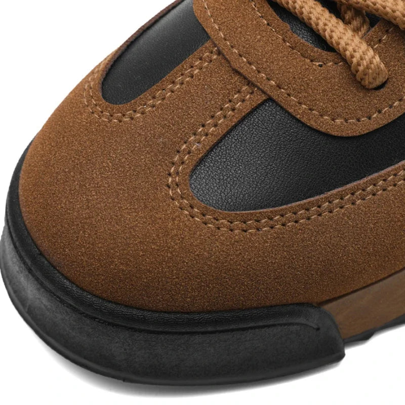 LEDP Retro Platform Sneakers – Men's Casual Sport Shoes