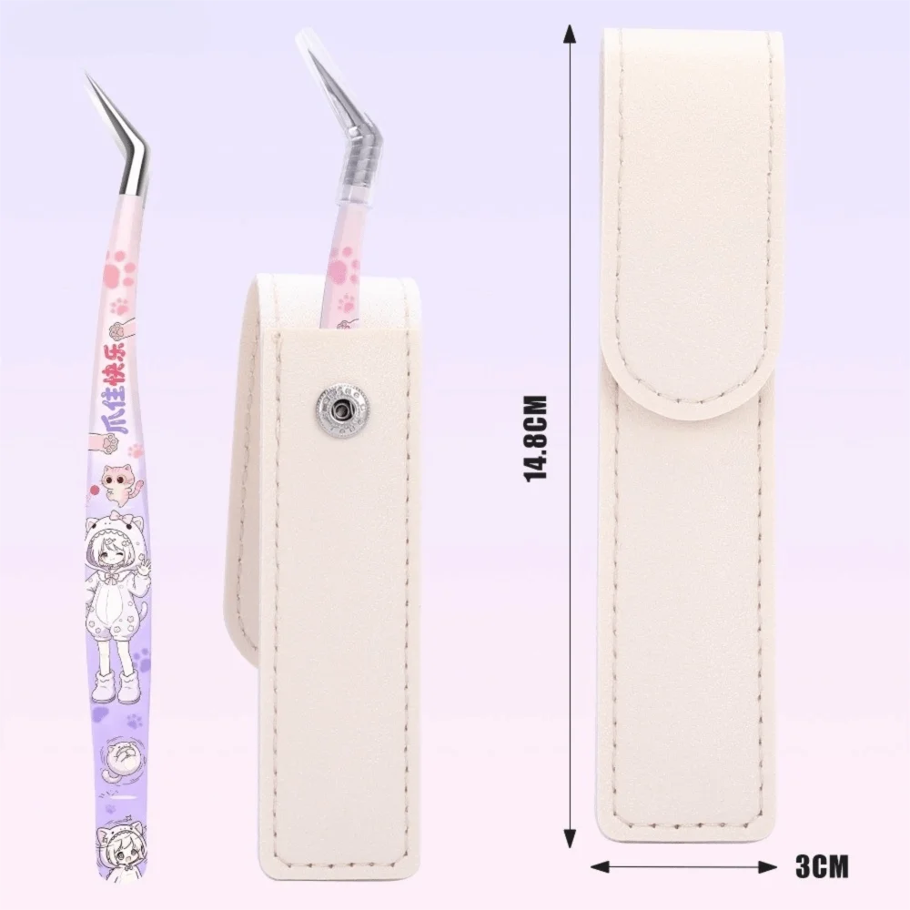 Stainless Steel Precision Tweezers – Fine Tip Beauty & Craft