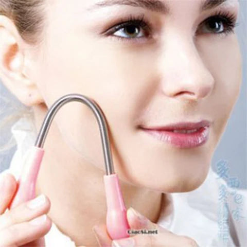 Spring Epilator Face Hair Remover Threading Tool for Women
