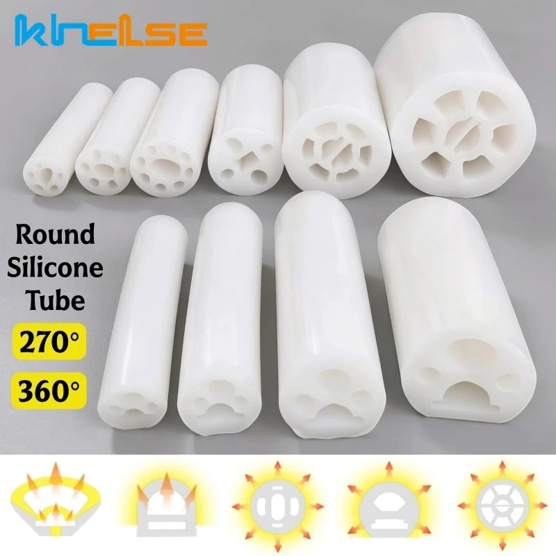 270°/360° Flexible LED Neon Silicone Rope Light DC12V IP67