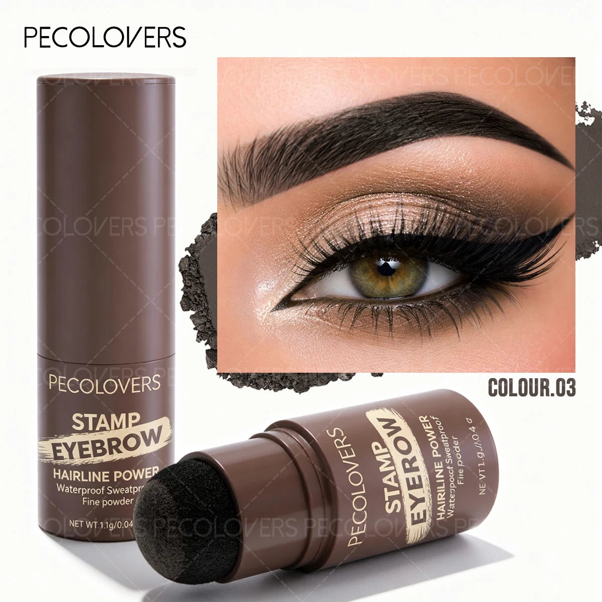 Waterproof Hairline Powder & Eyebrow Contour Stick – Root Cover