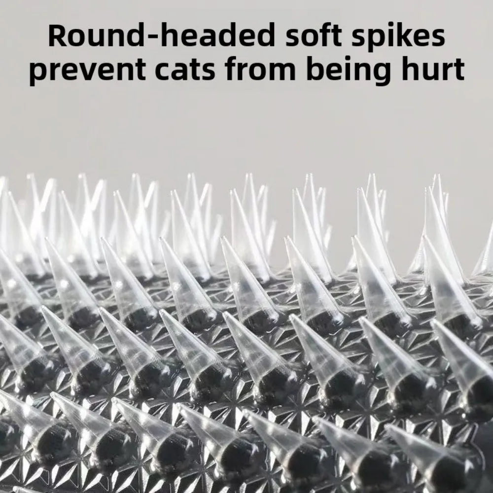 Cat Scat Mat with Spikes – Humane Pet Deterrent for Garden