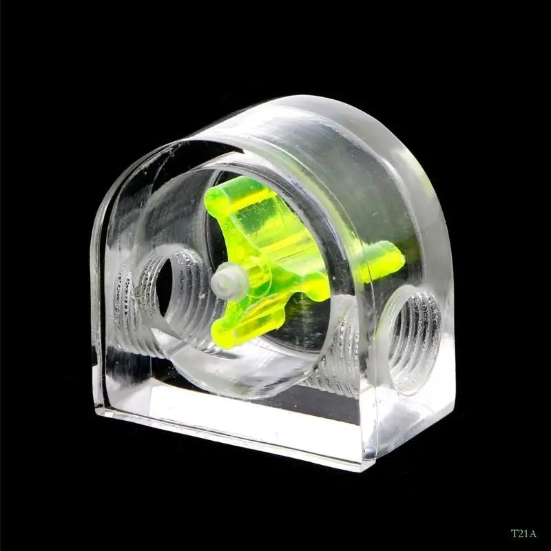 T21A Acrylic PC Water Flow Meter – 4-Thread Liquid Cooling