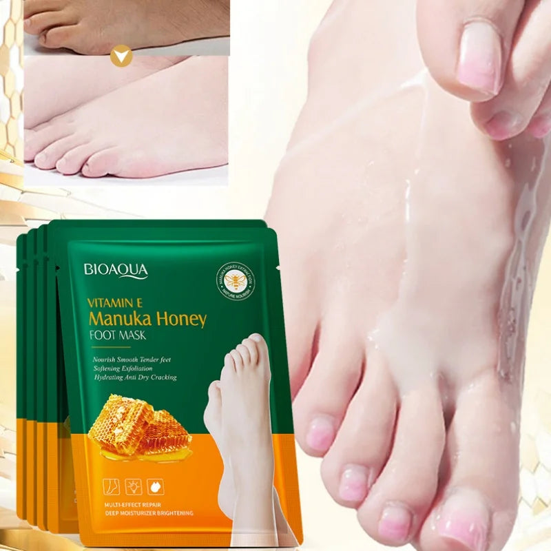Vitamin E Honey Foot Mask – Nourishing & Softening Treatment