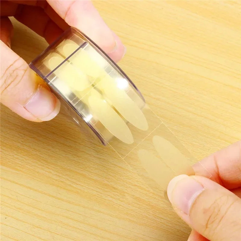 600 Pcs Double Eyelid Tape Strips – Clear & Gray Invisible