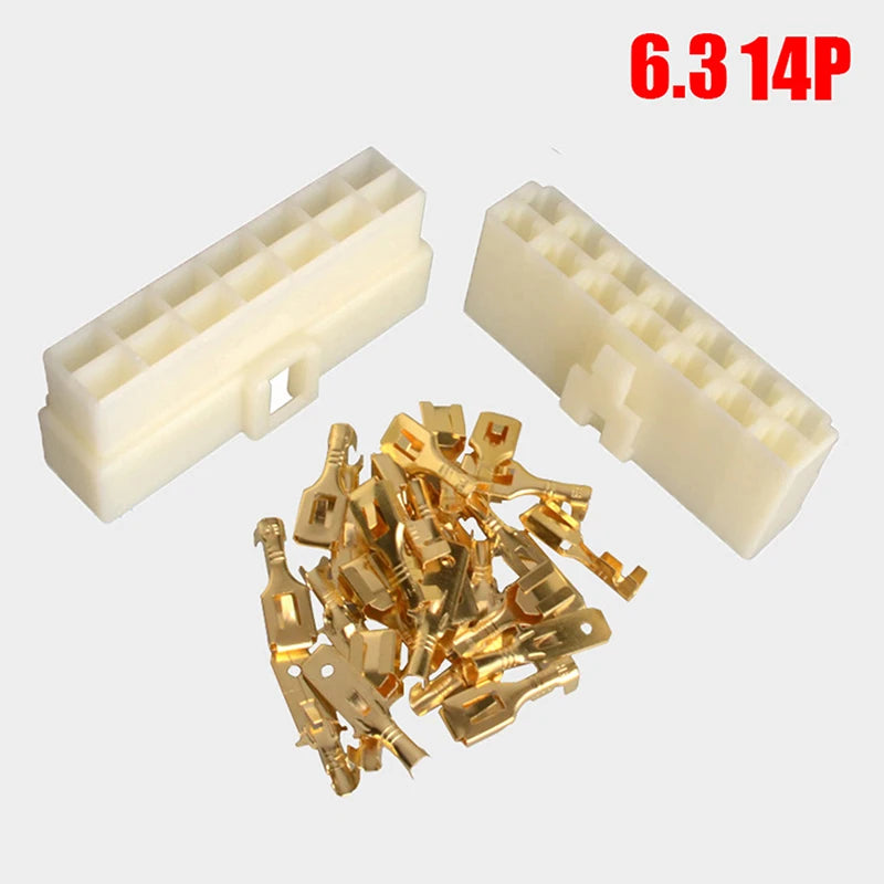 T-Type 2-Pin DC Power Connector Plug for Vehicular Walkie Talkie