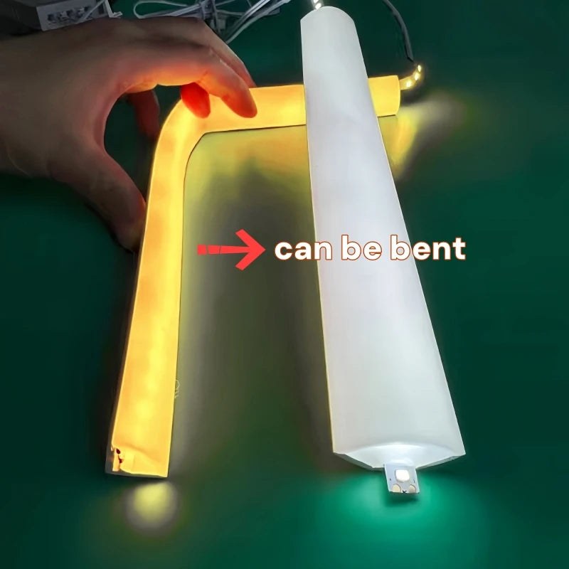 V-Shape LED Neon Strip Light | Flexible Silicone DC12V Waterproof