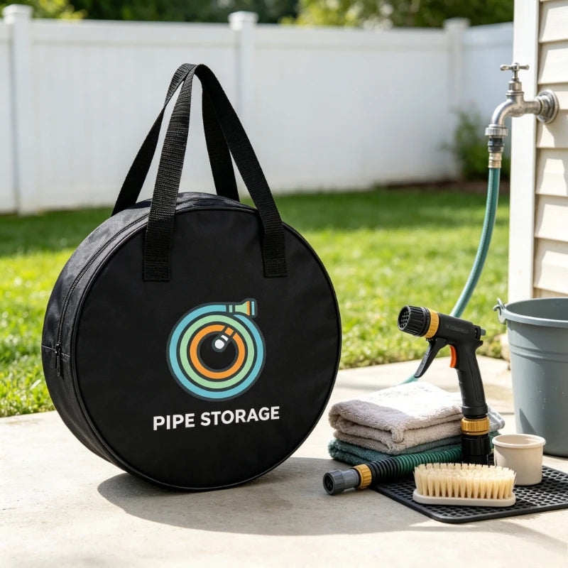 Heavy-Duty Garden Hose Storage Bag – Oxford Cloth Organizer