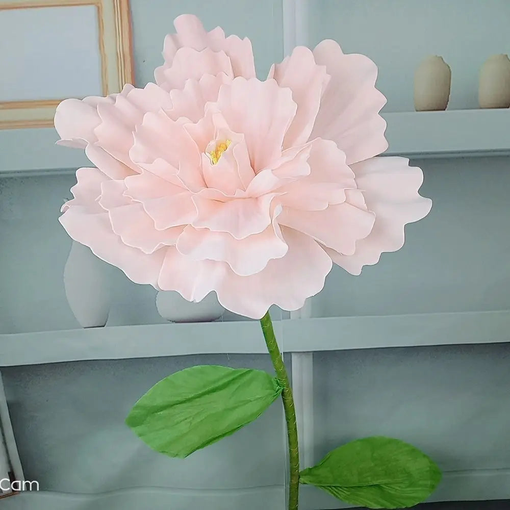Giant 50cm PE Foam Rose Flower Head – Wedding Backdrop Decor
