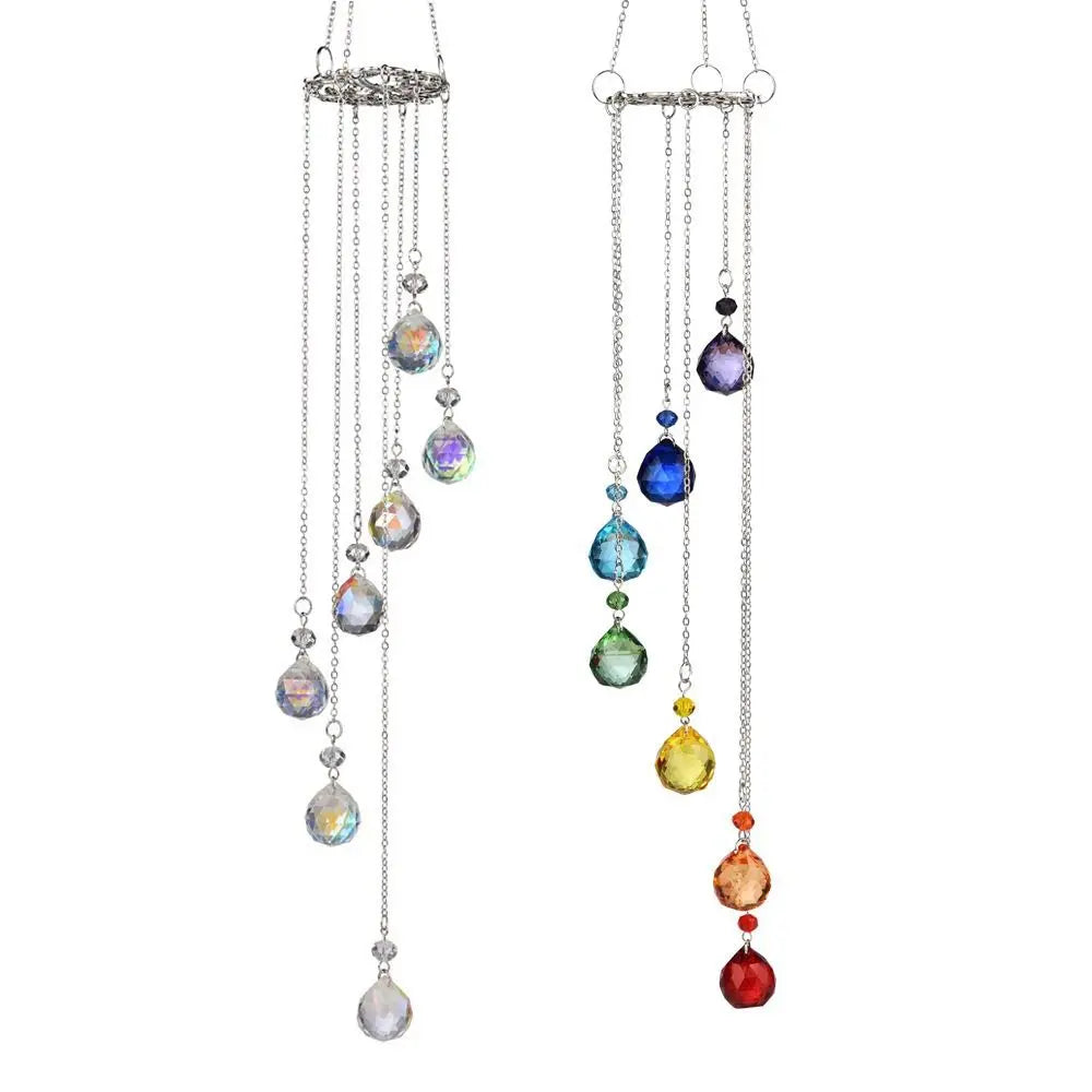 AB Crystal Sun Catcher Rainbow Maker – Tree of Life Pendant