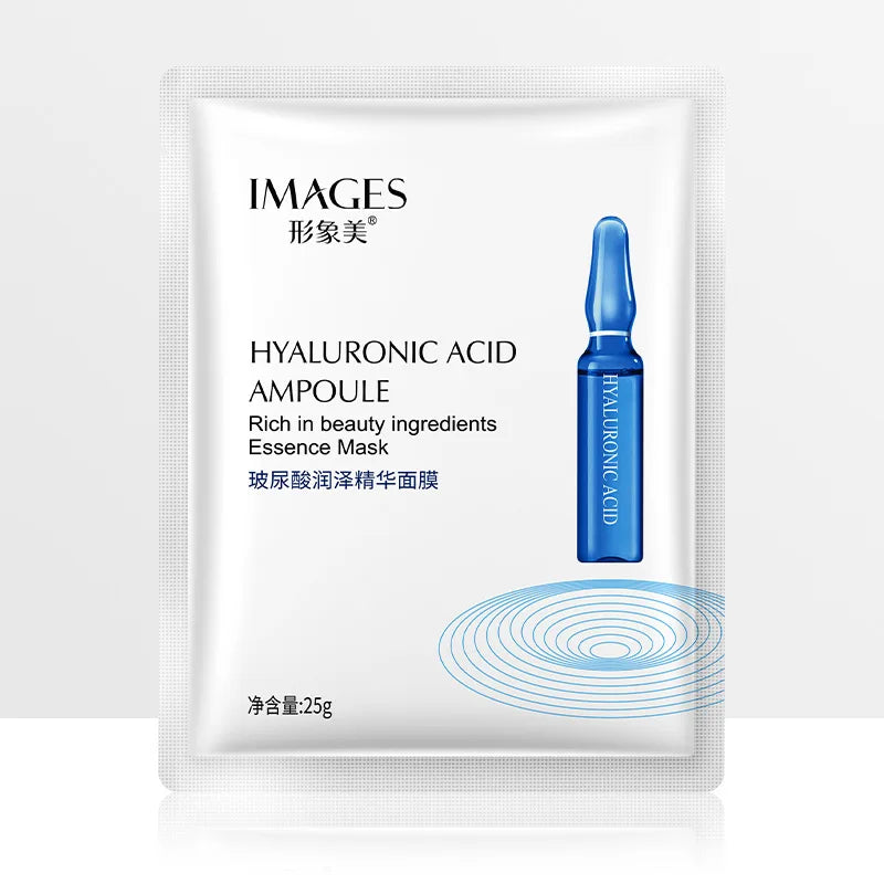10-Pack Hyaluronic Acid & Niacinamide Sheet Face Masks