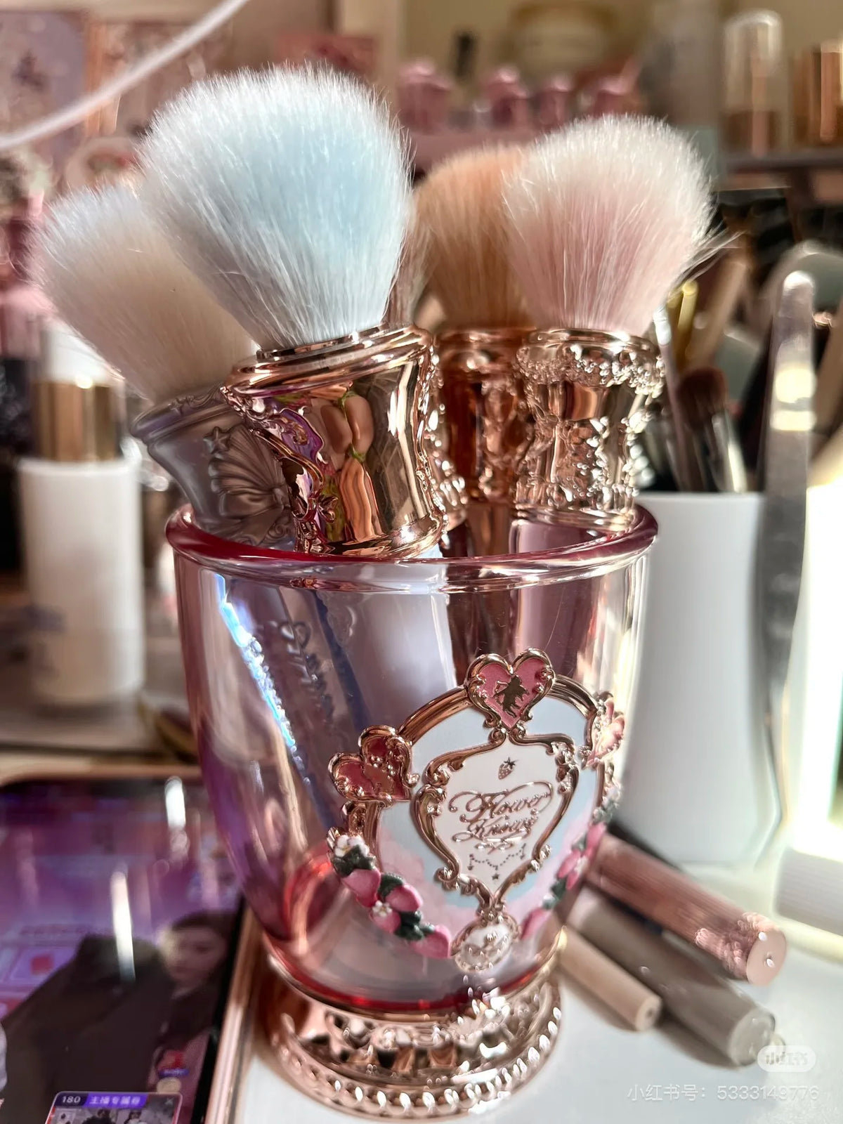 Flower Knows Bunny Garden Blush Brush – Wool Highlighter Tool