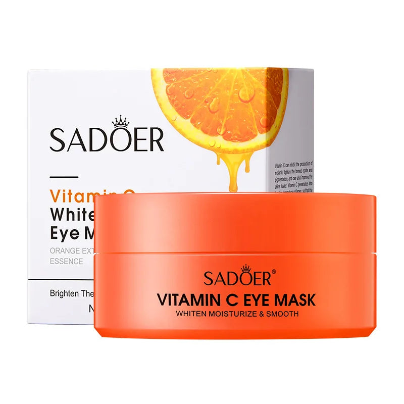 SADOER Vitamin C Collagen Eye Masks – 60 Firming Patches