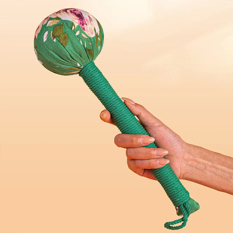 Moxibustion Massage Hammer – Wormwood Herbal Cloth Massager