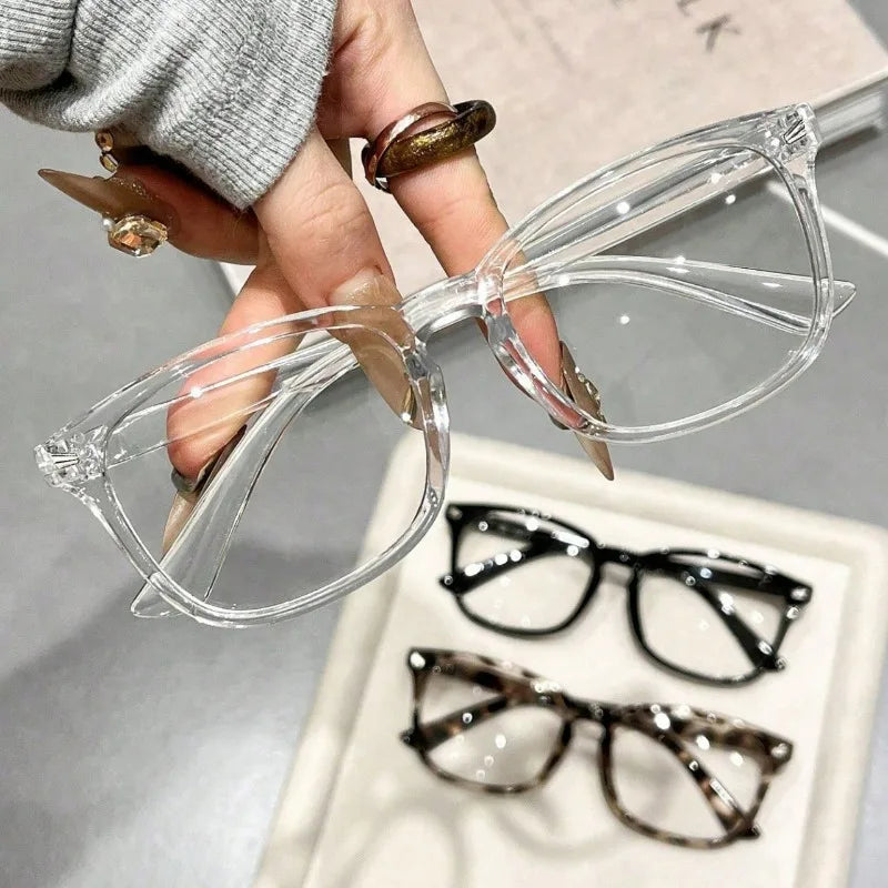 Square Blue Light Blocking Glasses – Clear Lens Unisex Frame