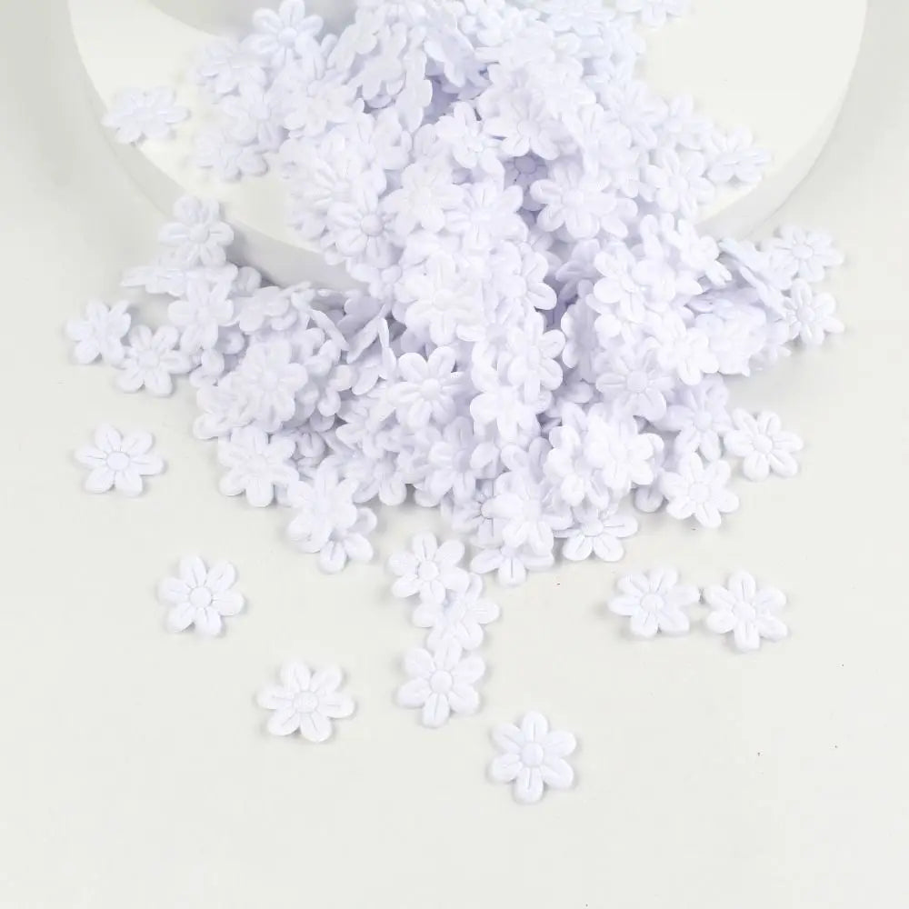 100pcs 2cm Felt Five-Petal Flower Stickers – DIY Craft & Hair