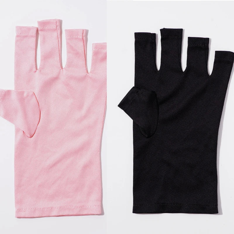 UV Protection Gloves for Gel Nail LED Lamp | Hand Shield
