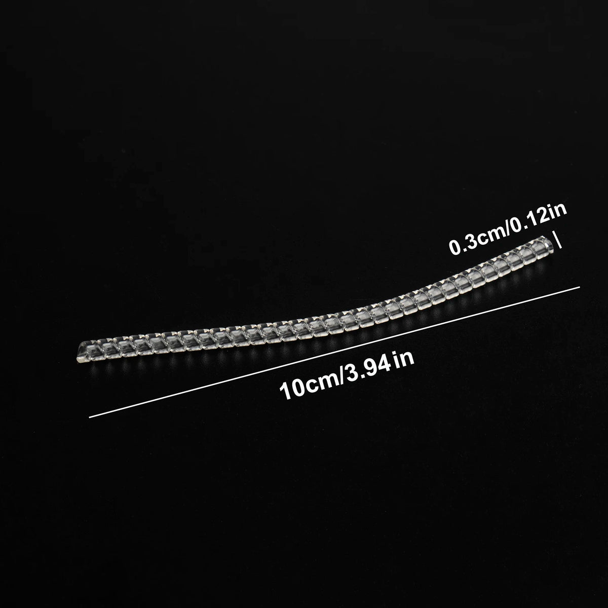 Transparent Silicone Ring Size Adjuster – Spiral Resizer Tool