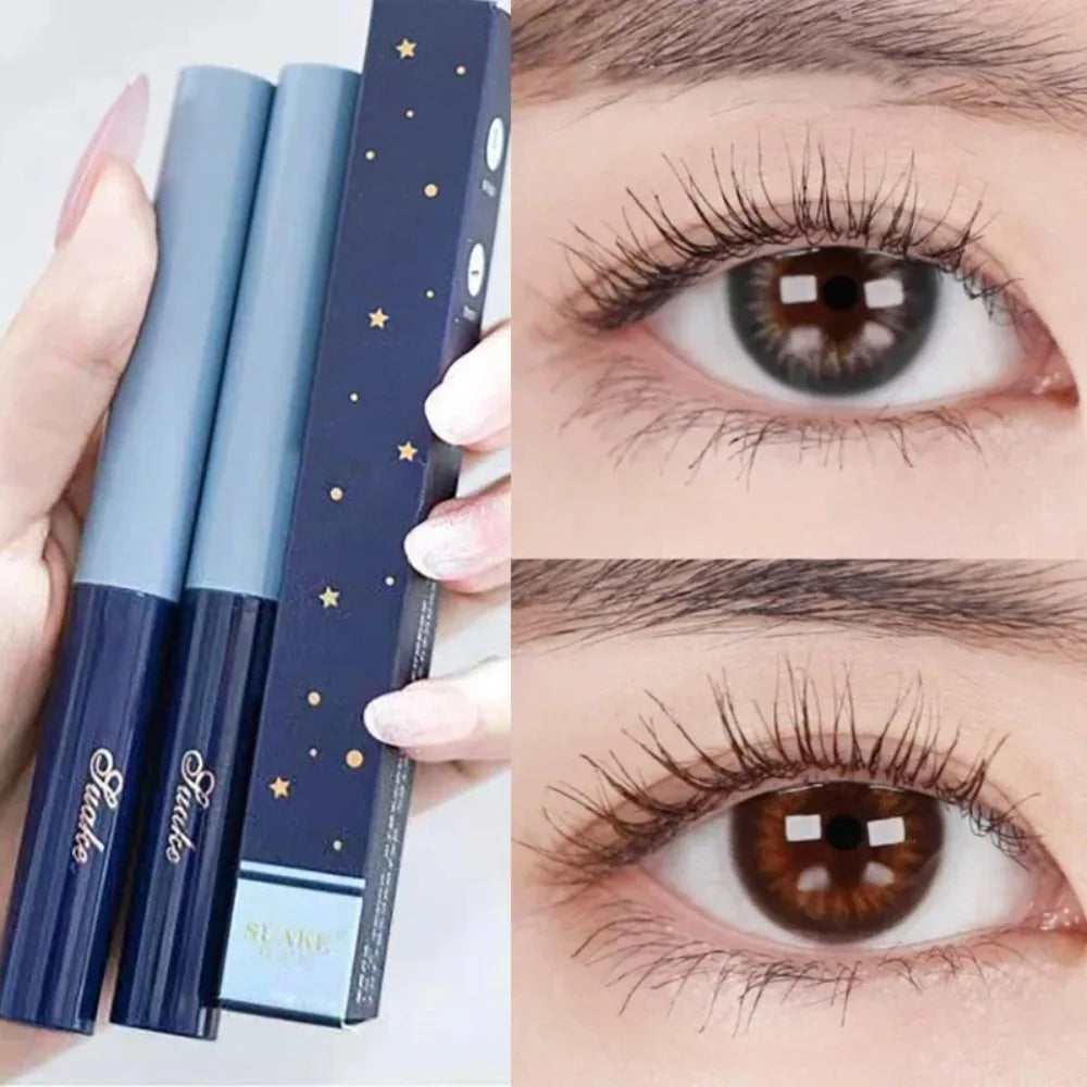 Ultra-Fine Brush Mascara – Waterproof Lengthening & Curling