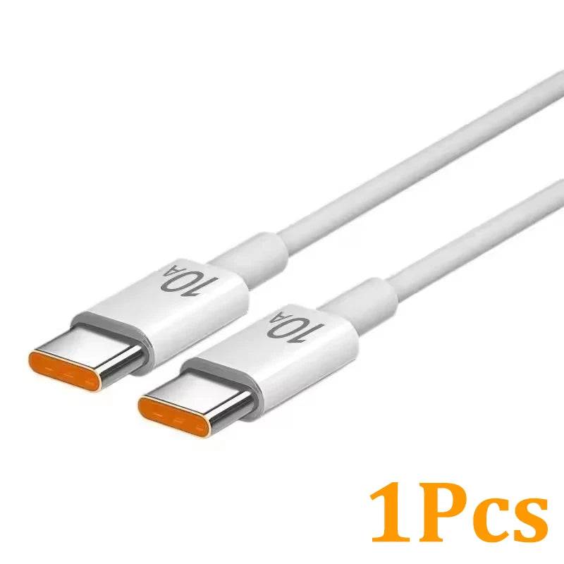 USB-C to USB-C 120W Fast Charging Cable – 1 or 3 Pack