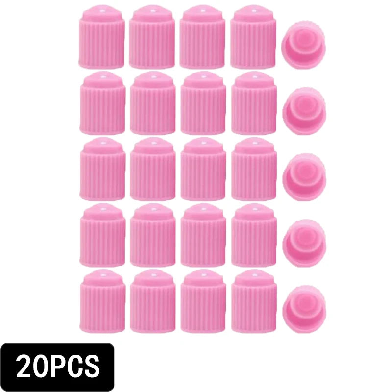 Tire Valve Stem Caps – Universal Dustproof ABS 20-Pack