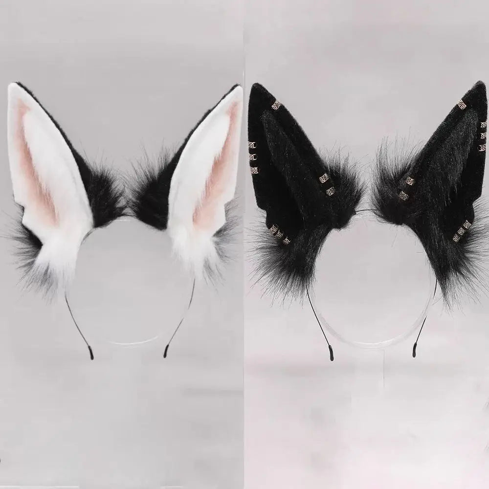 Wolf Ears Furry Headband – Cosplay Animal Hair Hoop