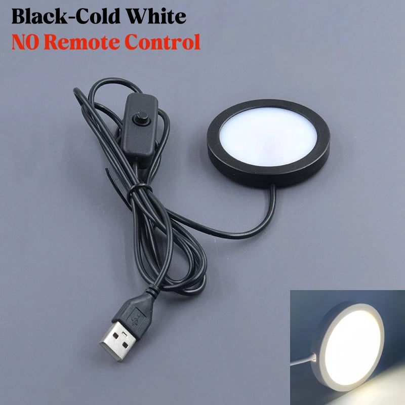 USB RGB LED Lamp Base 3W – Jewelry Display & Cabinet Light