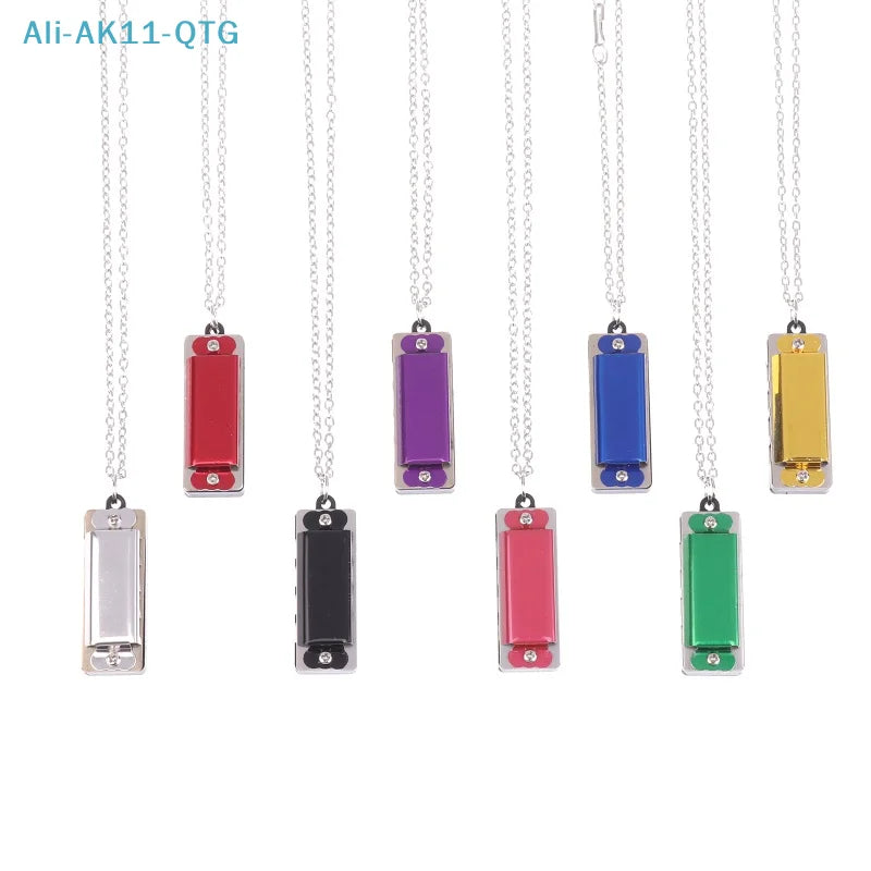 Mini Necklace Harmonica – 4-Hole 8-Tone Kids Music Gift