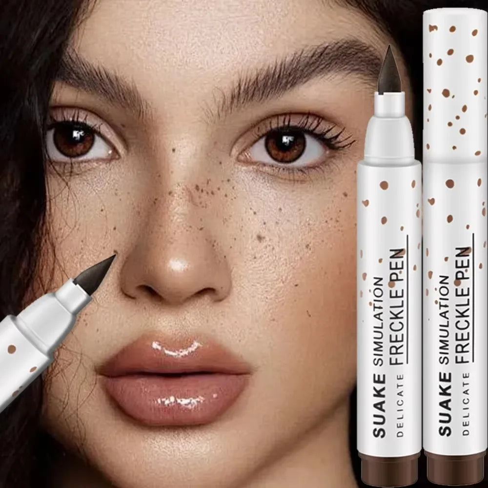 Waterproof Faux Freckle Pen – Natural Brown Temporary Freckles