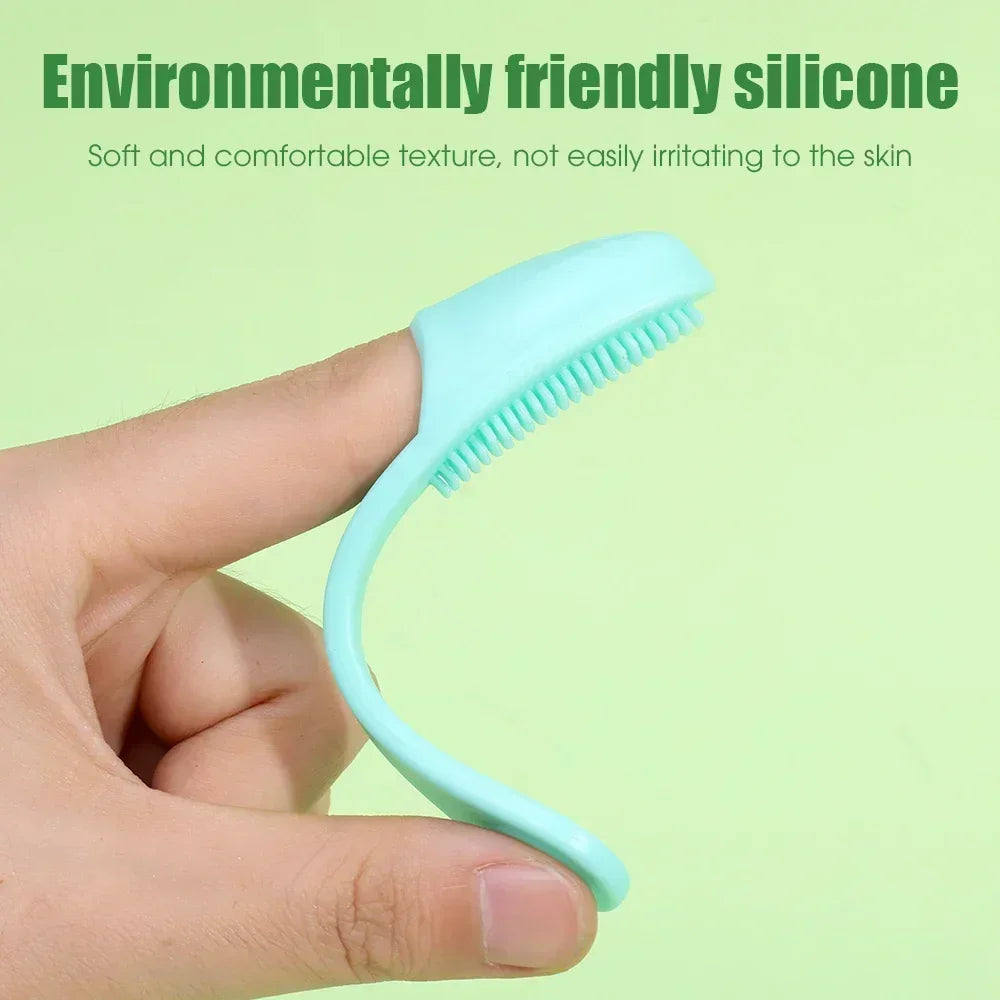Silicone Nose Scrub Brush – Double-Sided Facial Pore Cleaner