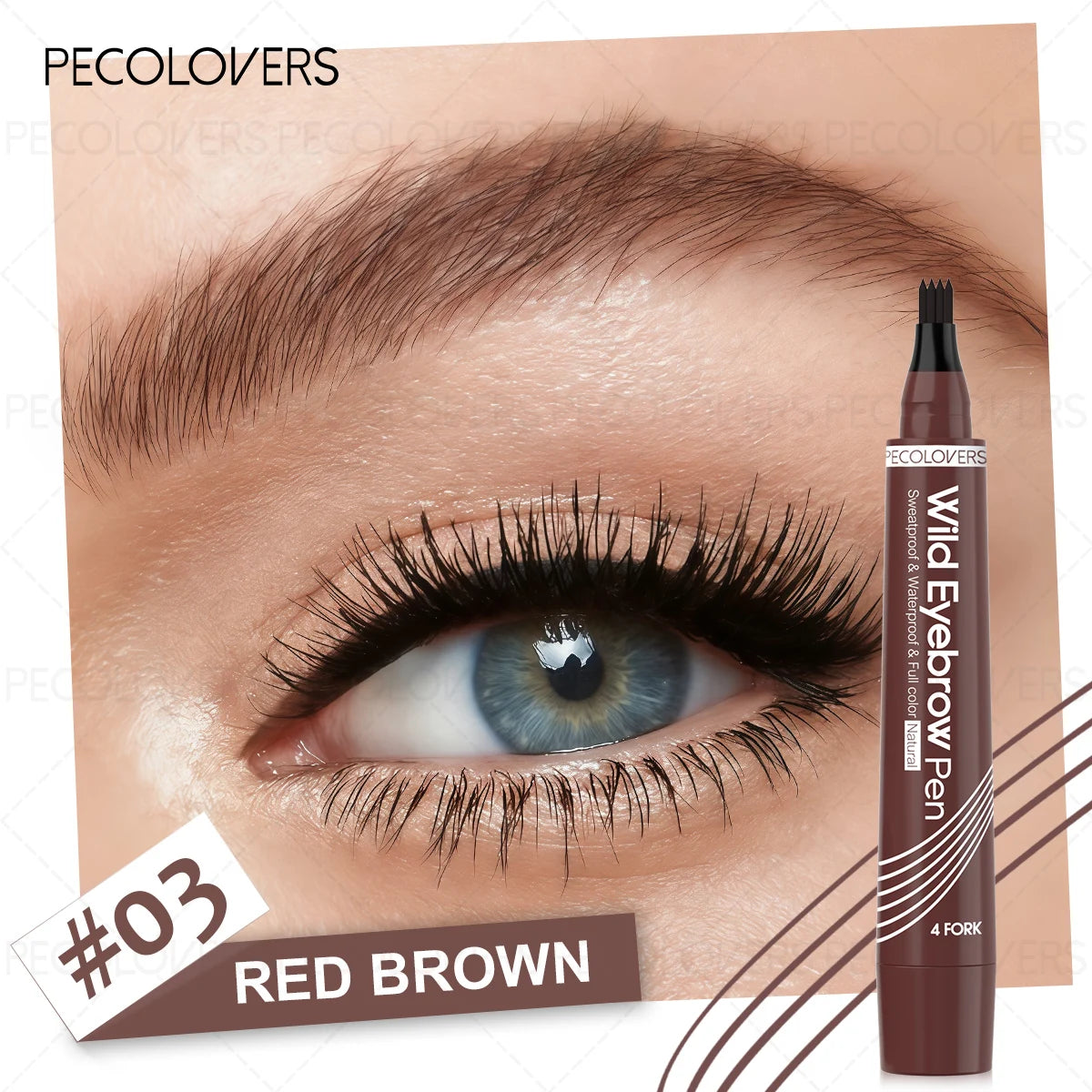 Waterproof Ultra-Fine Tip Eyebrow Pencil | Multi-Color