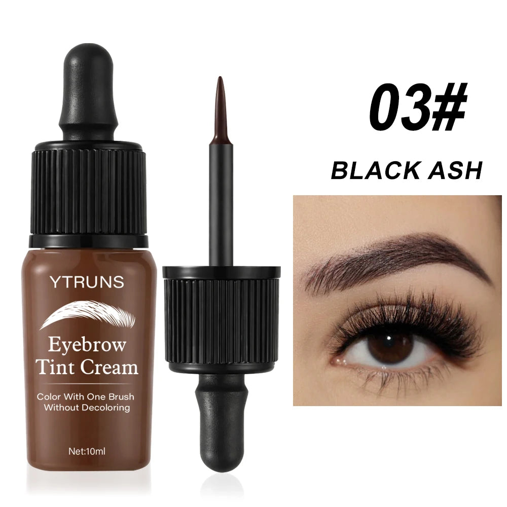 YTRUNS Peel-Off Eyebrow Tint – Waterproof Long-Lasting Brow Dye
