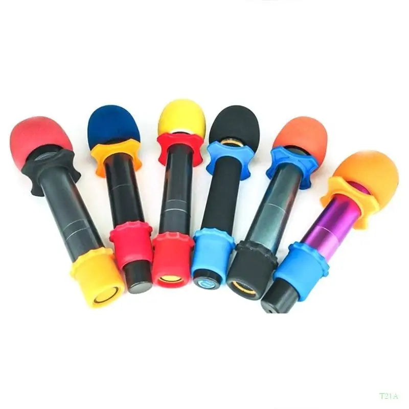Silicone Anti-Slip Mic Ring & Cover Set for Handheld Mics
