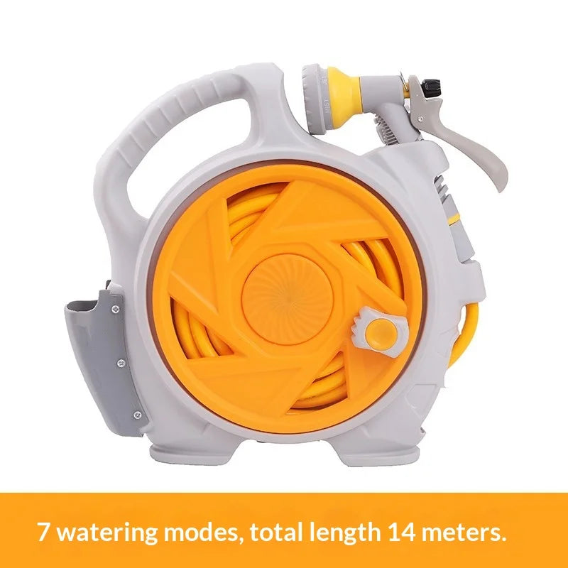 Portable Garden Hose Cart – 15m Hose Storage Organizer