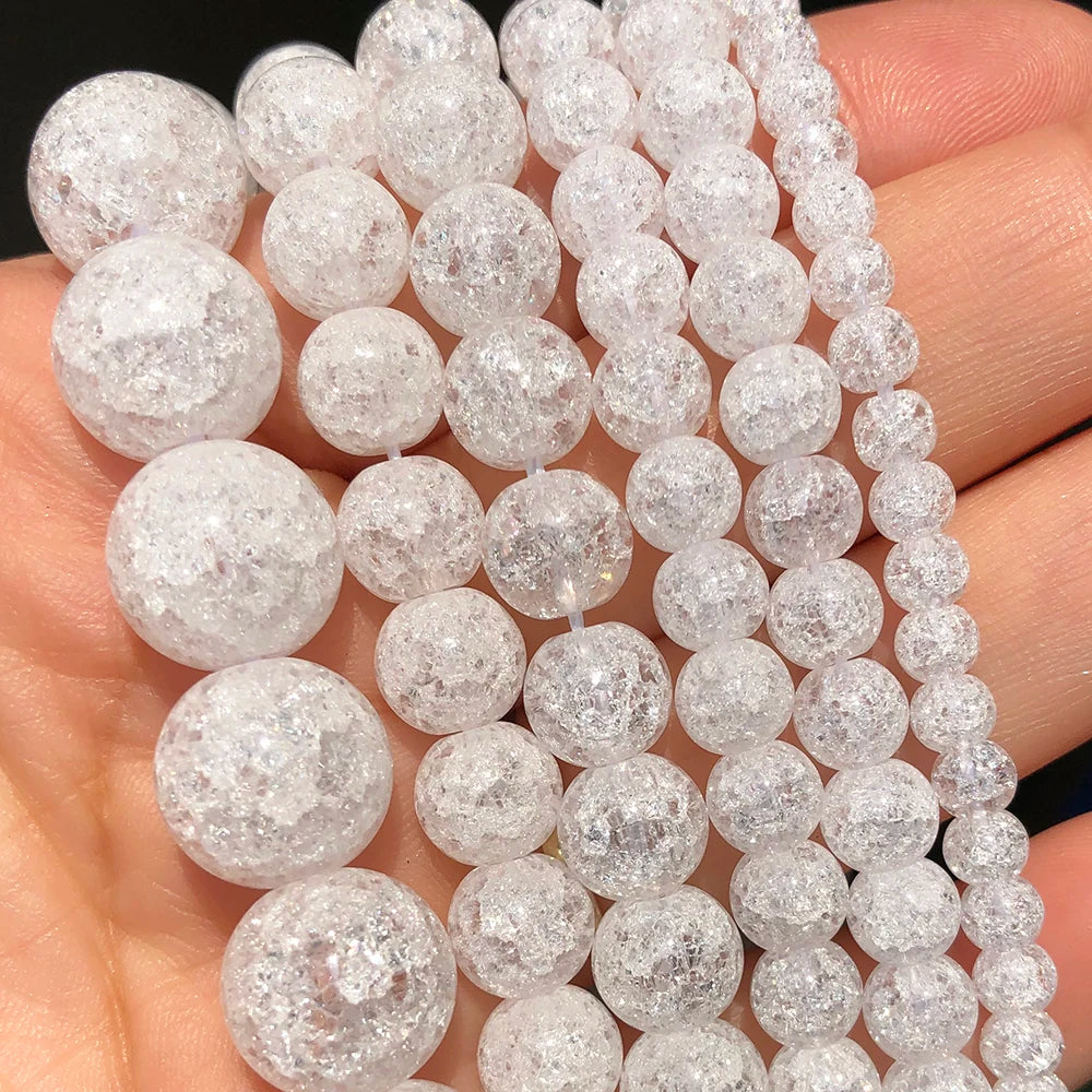 Yooperlite Fire Sodalite Round Stone Beads – 15" Jewelry Strand