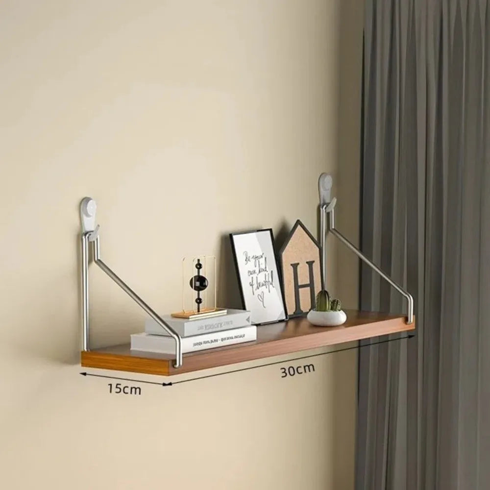 Wood Wall Mounted Storage Shelf | 30/40/50cm Sizes