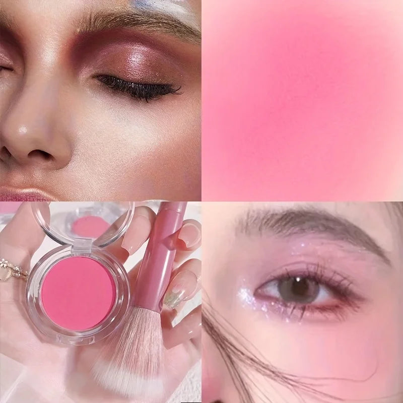 Waterproof Matte Face Blush & Contour Palette – Cheek Tint
