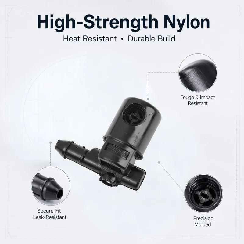 Windshield Washer Nozzle Kit for Buick Regal Cruze Opel Vauxhall