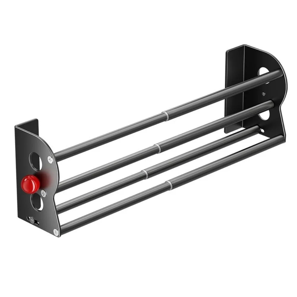 Magnetic Door Shoe Rack – No-Drill Expandable Double Layer
