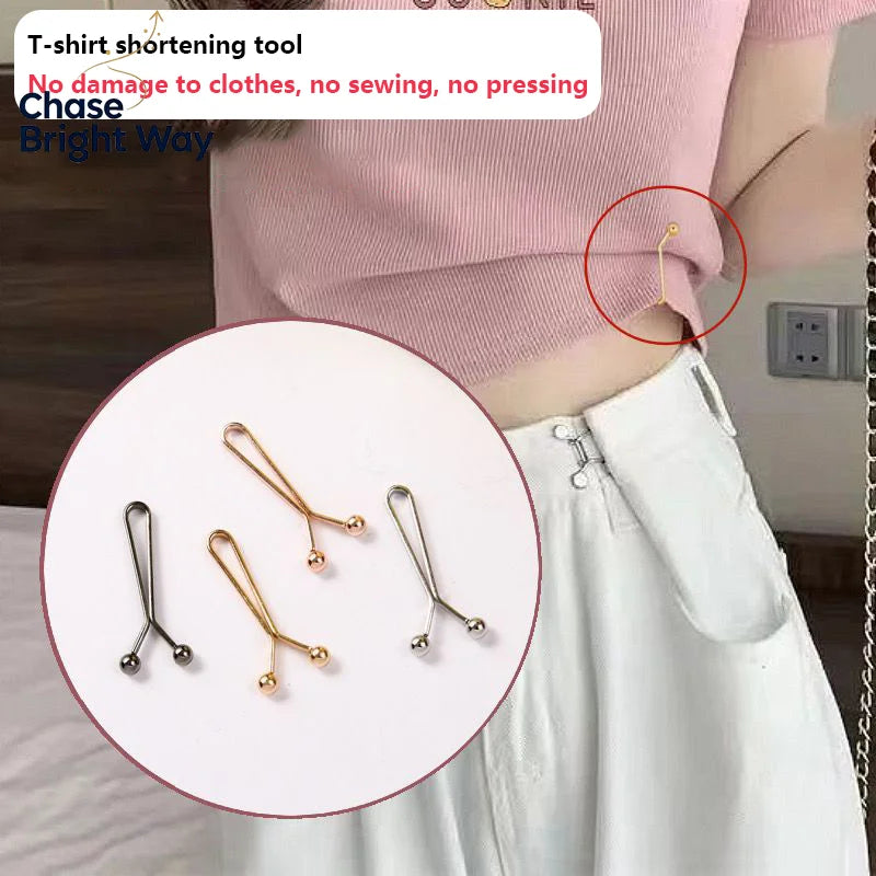 4-Pack Adjustable Waist Clip Buckle for Jeans & Skirts