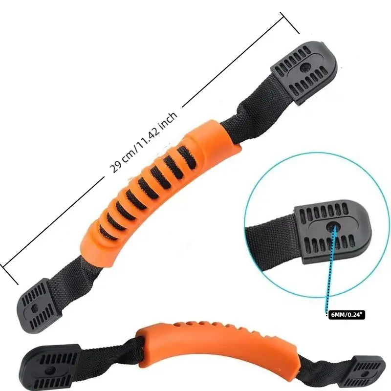 Kayak Carry Handles – Non-Slip PVC Grip & Heavy-Duty Strap