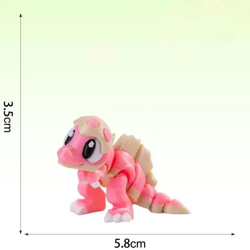3D Printed Articulated Dinosaur Figure – Movable Joints Toy