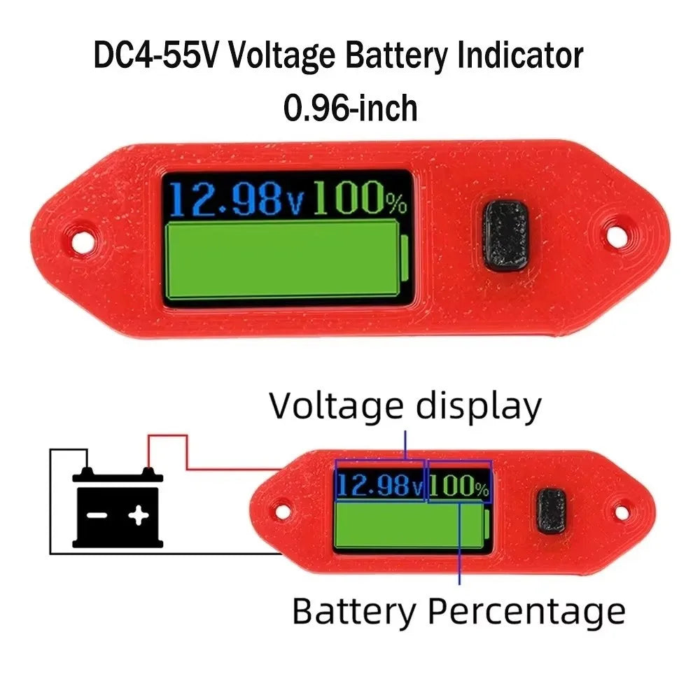 LCD Battery Voltage Capacity Indicator – Programmable Meter
